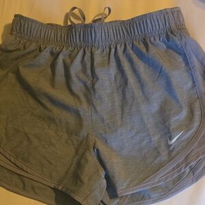 Nike Dri-Fit Women's Light Gray Athletic Shorts
